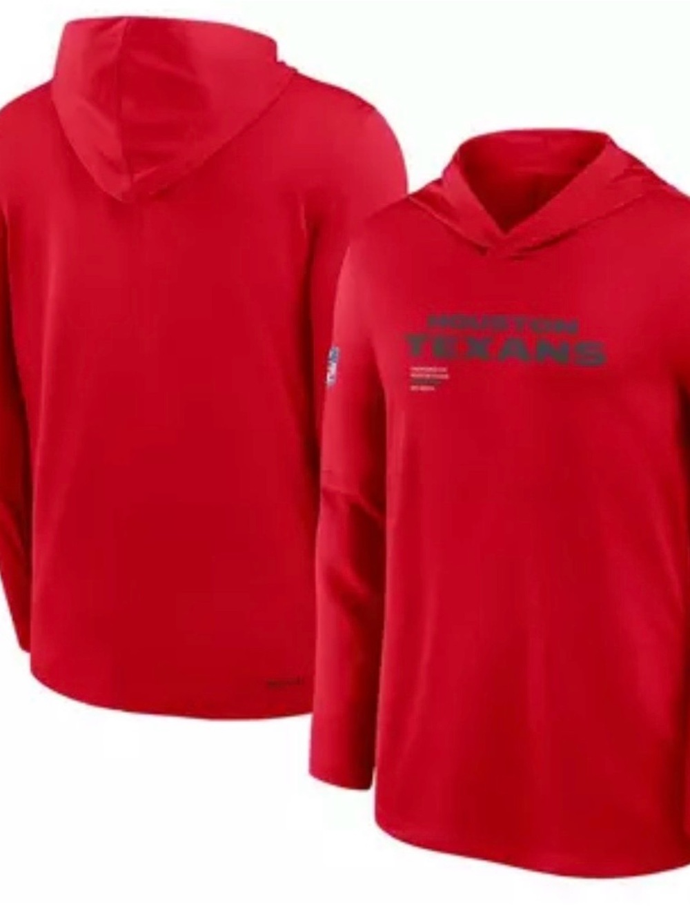 Nike NFL Houston Texans  Red Hoodie 2XL NWT